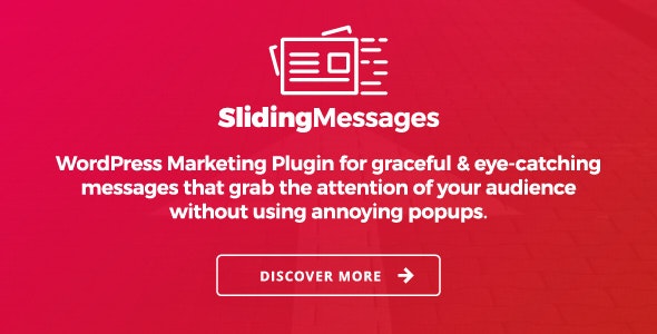 Sliding Messages v3.4 - WordPress Marketing Plugin