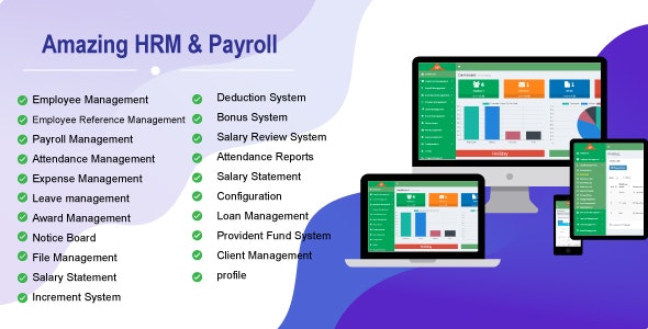 Amazing HRM & Payroll v1.0