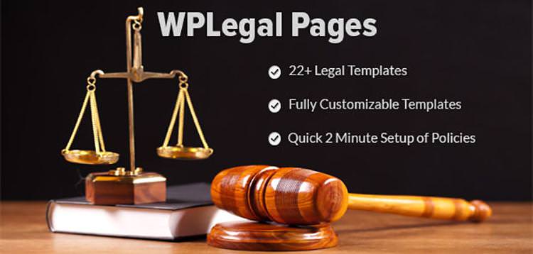 WP Legal Pages Pro v8.5.0 - WordPress Plugin