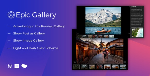 Epic Zoom Gallery v1.0.2 - WordPress Plugin & Add Ons for Elementor & WPBakery Page Builder