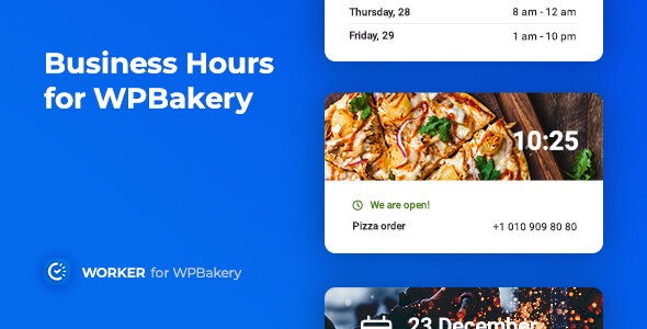 Business Hours for WPBakery v1.1.1 – Worker addon