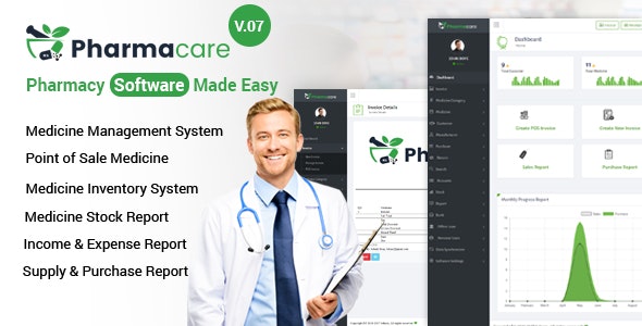 Pharmacare v9.1 - Pharmacy Software Made Easy - nulled