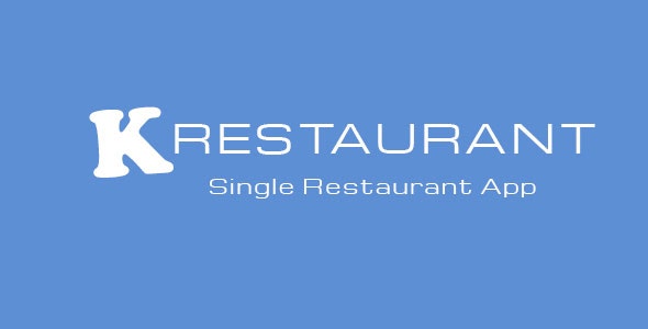K-Restaurant v2.1 - Mobile App