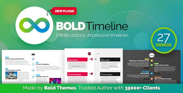Bold Timeline v1.1.1 - WordPress Timeline Plugin