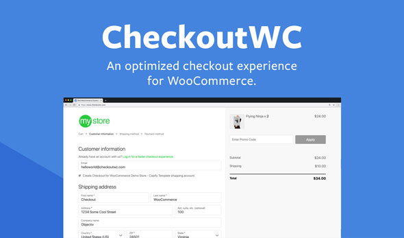 CheckoutWC v8.0.4 - Optimized Checkout Page for WooCommerce