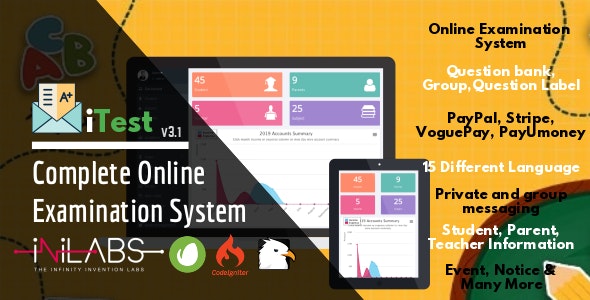 iTest v3.1 - Complete Online Examination System