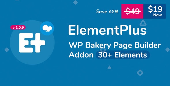Element Plus v1.0.8 - WPBakery Page Builder Addon (Formerly Visual Composer)