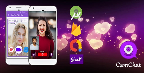 CamChat v1.0 - Android Dating App with Voice/Video Calls