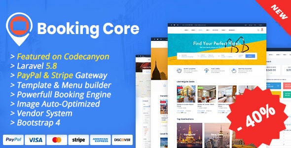 Booking Core v1.5.1 - Ultimate Booking System