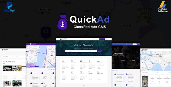 Quickad Classified v8.6 - Classified Ads CMS PHP Script - nulled