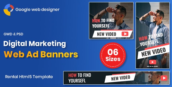 Digital Marketting Banners GWD