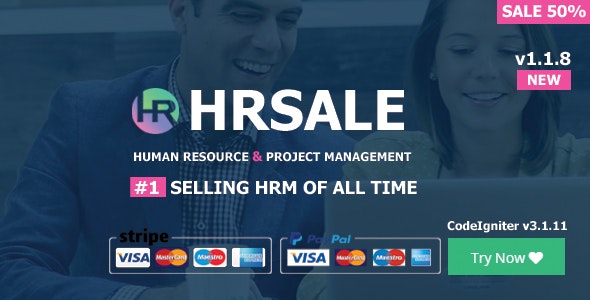 HRSALE v1.1.8 - The Ultimate HRM 