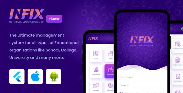 InfixEdu v1.0.3 - Open Source Flutter for Android & iOS