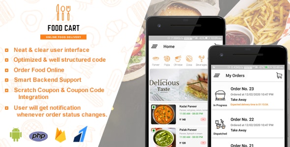 Food Cart v1.0 - Online Food Delivery App 