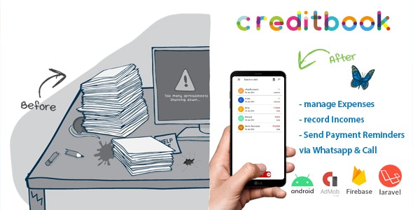 CreditBook v1.1 - Start Online Credit Android App - nulled