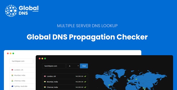 Global DNS v1.0 - Multiple Server - DNS Propagation Checker