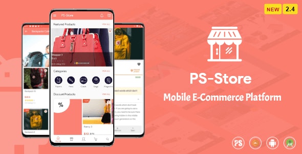 PS Store v2.4 - Mobile eCommerce App for Every Business Owner