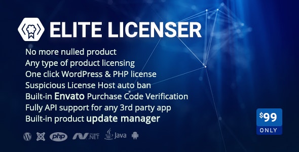 Elite Licenser v2.1 - Software License Manager for WordPress 