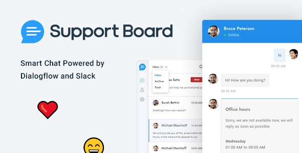 Support Board v3.0.1 - Chat PHP Wordpress Plugin