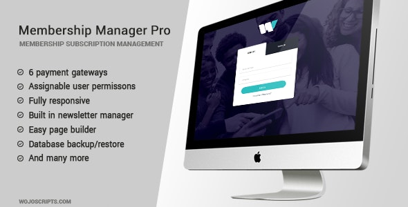 Membership Manager Pro v4.2