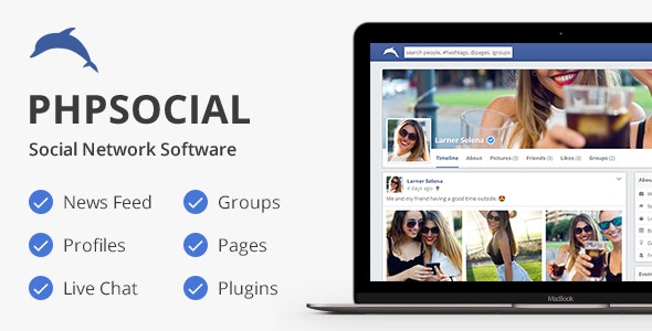 phpSocial v6.0.0 - Social Network Platform - nulled