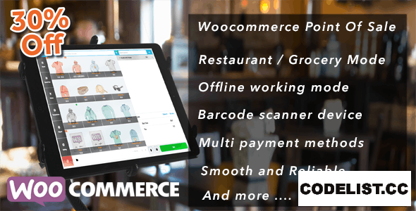 Openpos v5.9.6 - WooCommerce Point Of Sale(POS) + Addons
