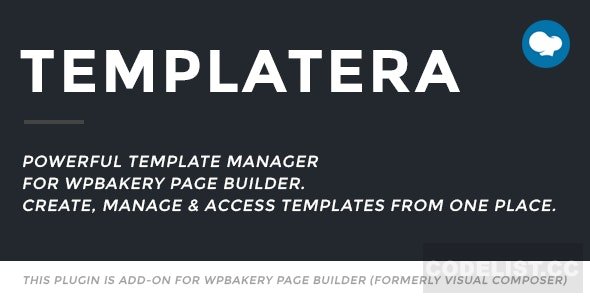 Templatera v2.0.4 - Template Manager for WPBakery Page Builder