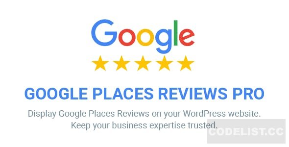 Google Places Reviews Pro v2.1.3 - WordPress Plugin