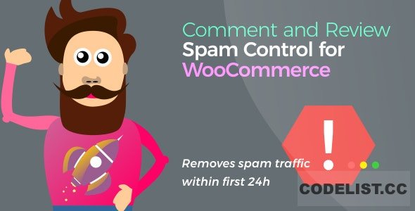Comment and Review Spam Control for WooCommerce v1.1.8