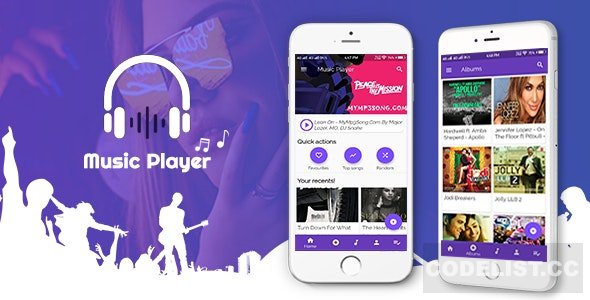 Flutter App-Music Player v1.0