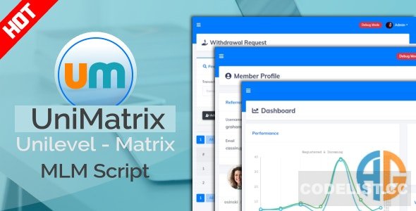 UniMatrix Membership v1.2.2 - MLM Script