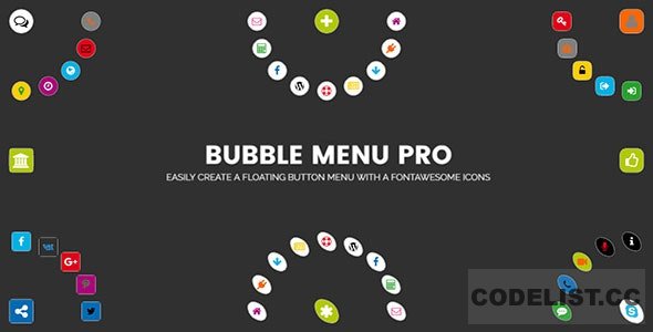 Bubble Menu Pro v2.0 - Creating awesome circle menu with icons