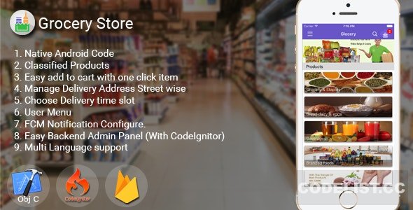 iOS Grocery Store App v1.2