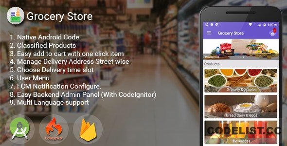 Grocery Store Android App v1.6