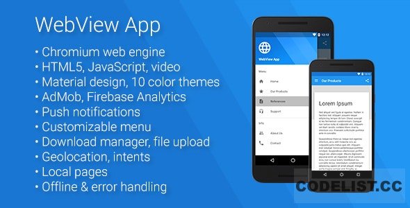 Universal Android WebView App v2.8.0