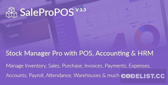 SalePro v3.3 - Inventory Management System with POS, HRM, Accounting - nulled