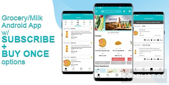 Grocery & Daily Needs Delivery Android App v1.0