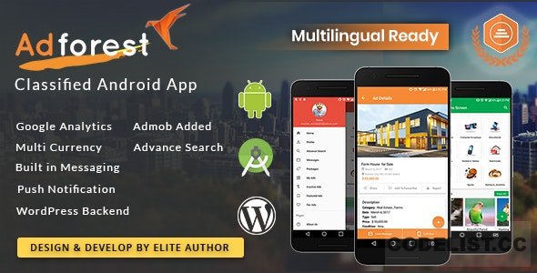 AdForest v3.5 - Classified Native Android App - nulled