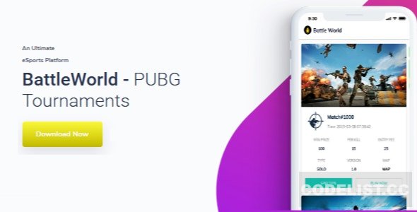 BattleWorld v4.0 - PUBG Tournament App Source Code with Admin Panel