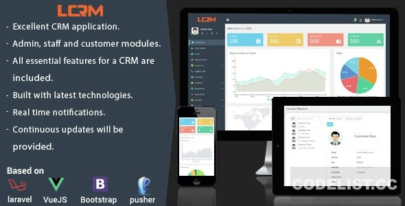 LCRM v2.3 - Next generation CRM web application