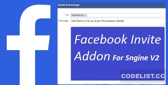 Facebook Invite Addon For Sngine v2.6