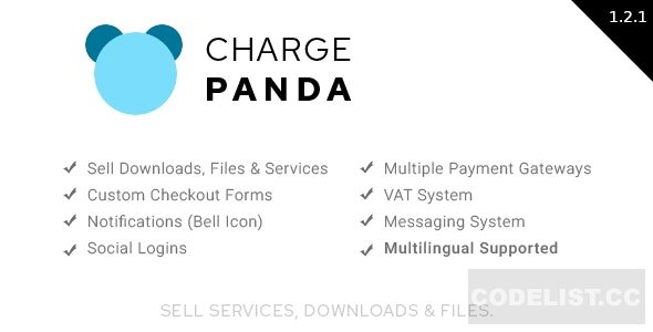 ChargePanda v1.2.1 - Sell Downloads, Files and Services (PHP Script)