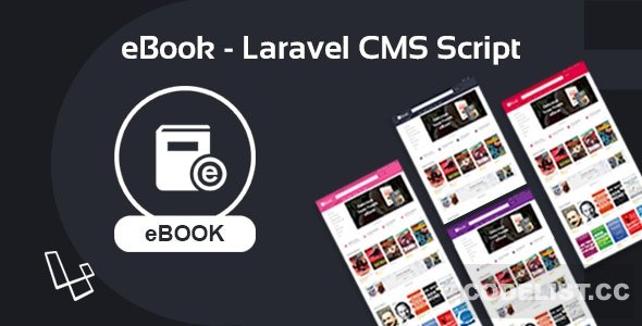 eBook v2.0.1 - Laravel CMS Script