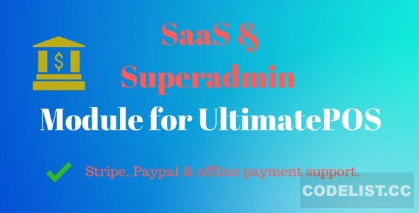 SaaS & Superadmin Module for UltimatePOS v2.2