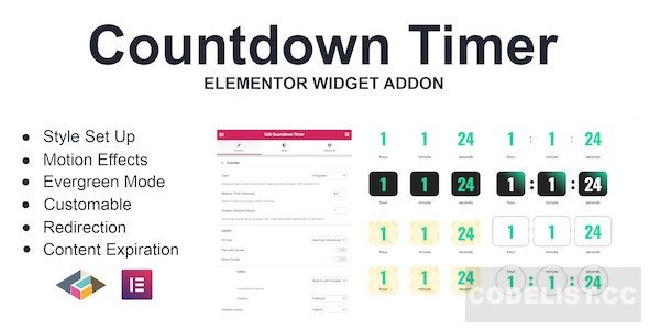 Countdown Timer v1.0.0 - Elementor Page Builder Addon