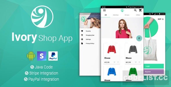 Ivory Shop v2.2.2 - Android eCommerce App