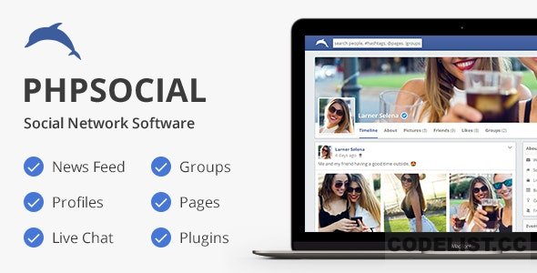 phpSocial v6.5.0 - Social Network Platform - nulled