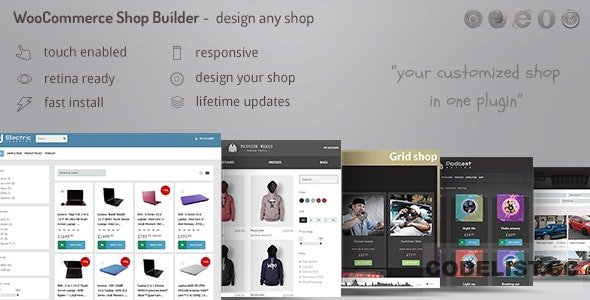 WooCommerce shop page builder v1.12.0