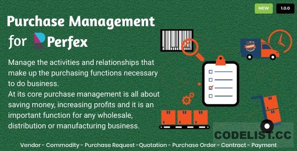 Purchase Management for Perfex CRM v1.0