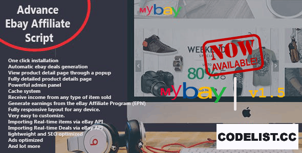 Mybay v1.5 - Fully Automated Advanced eBay Affiliate Script
